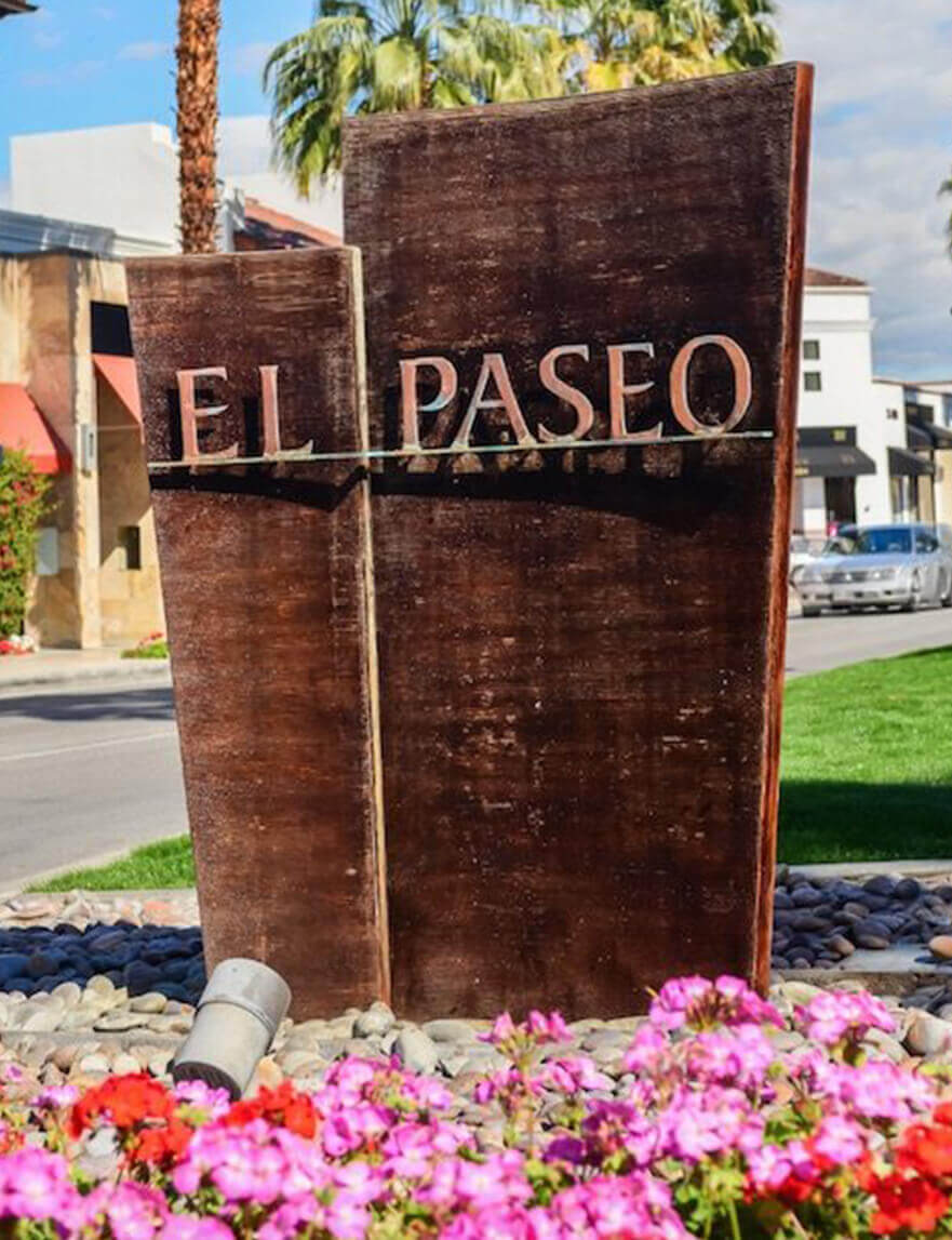 Located on El Paseo, the heart of Palm Desert.