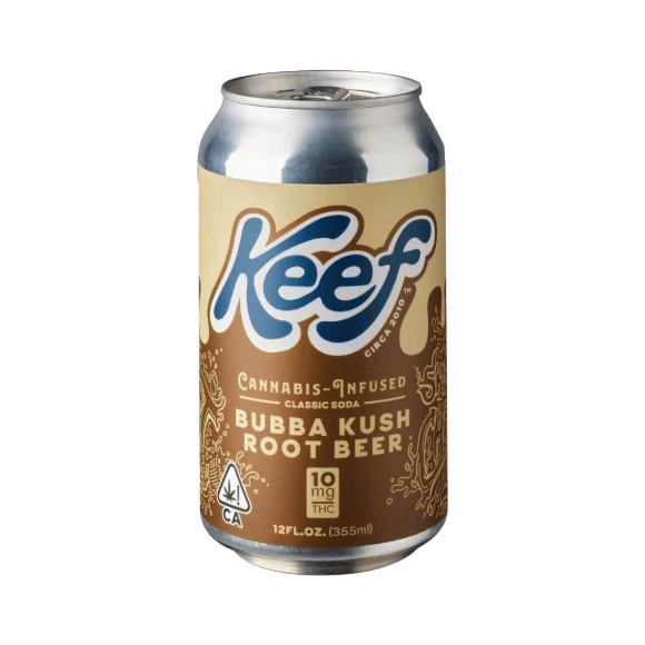 Keef Cannabis-Infused Classic Soda - Bubba Kush Root Beer