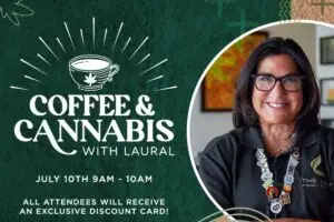 coffe and cannabis with laural